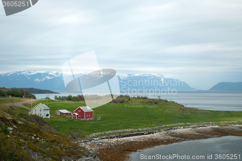 Image of Landscape at a Fjord, Norway