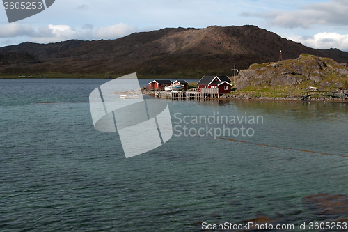 Image of Island in the Porsangerfjord, Norway