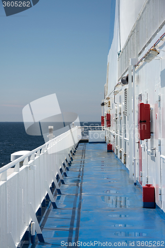 Image of Details on a Car Ferry