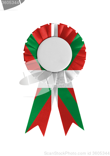 Image of Award ribbon isolated on a white background