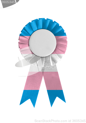 Image of Award ribbon isolated on a white background