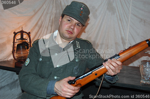 Image of German soldier WWII