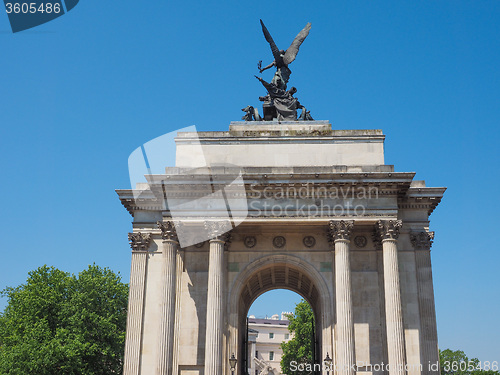 Image of Wellington arch in London