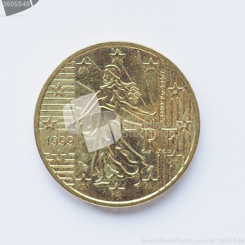 Image of French 50 cent coin