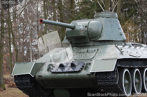 Image of Soviet WWII tank T-34