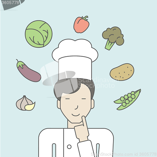 Image of Chef in uniform.