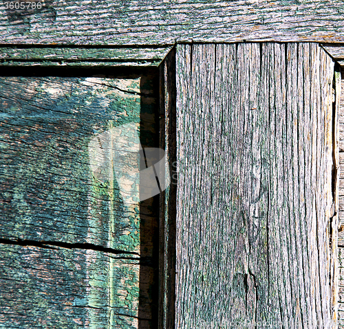 Image of  brown  and wood  door cairate varese italy