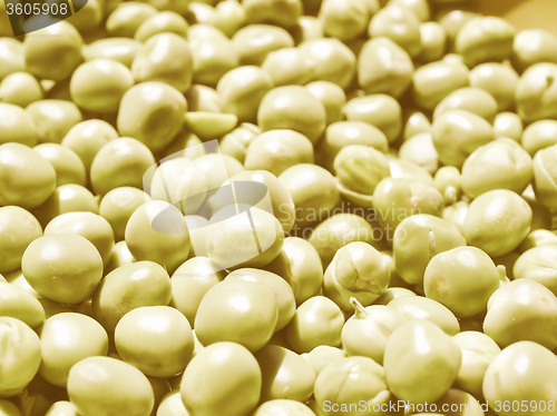 Image of Retro looking Peas