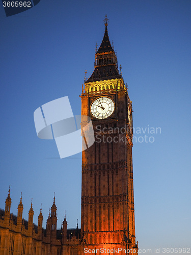 Image of Big Ben in London