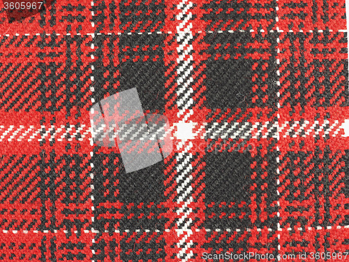 Image of Tartan fabric background