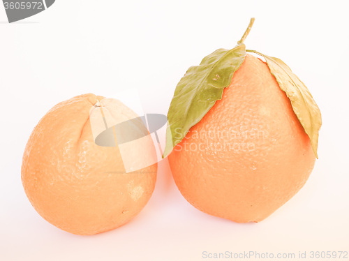 Image of Retro looking Orange fruit