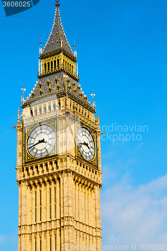 Image of london big ben and historical old construction 