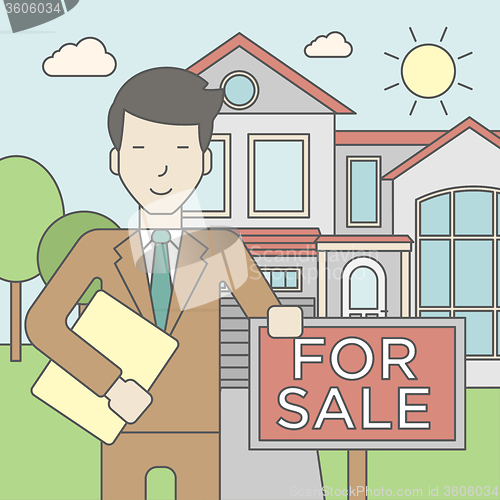 Image of Real estate agent.