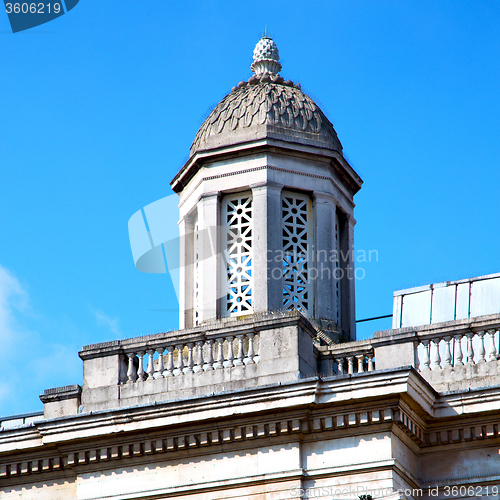 Image of old architecture in england london europe wall and history