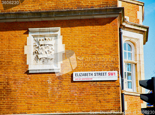 Image of exterior old architecture in england london europe wall and hist