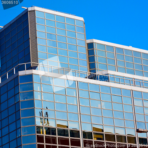 Image of windows in the city of london home and office   skyscraper  buil