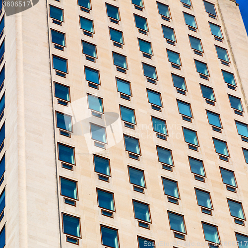 Image of windows in the city of london home and office   skyscraper  buil