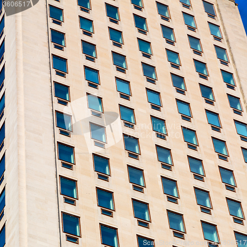 Image of windows in the city of london home and office   skyscraper  buil