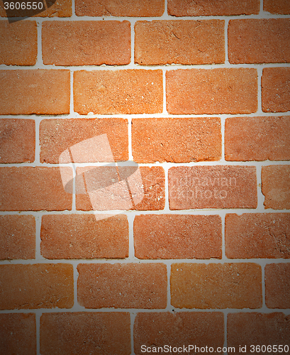 Image of brick in  italy old wall and texture   the background