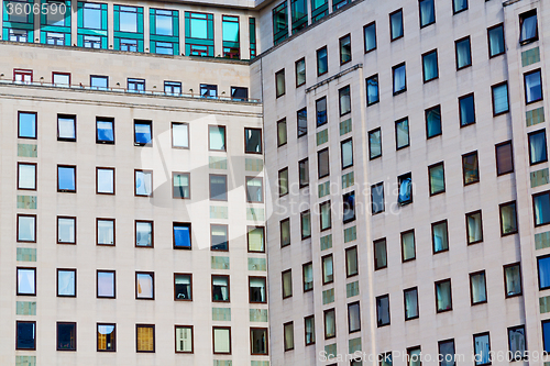 Image of windows in  city of london home   skyscraper  building