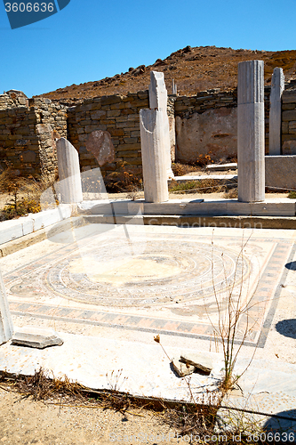 Image of archeology  in  greece the  and old ruin site