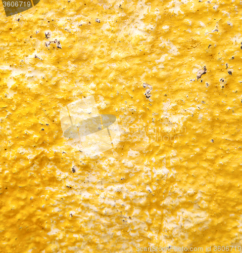 Image of yellow  in texture wall and  morocco africa abstract