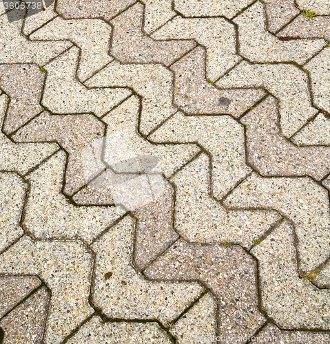 Image of  jerago street  lombardy italy  varese abstract    