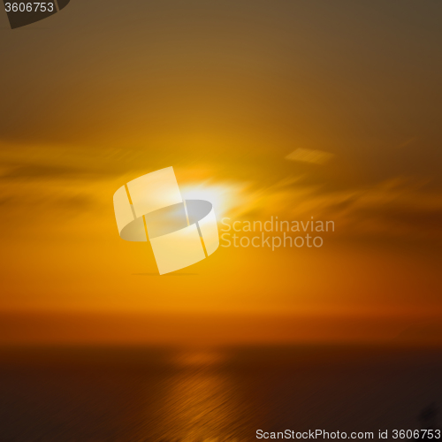 Image of in santorini    greece blurred backgrounds