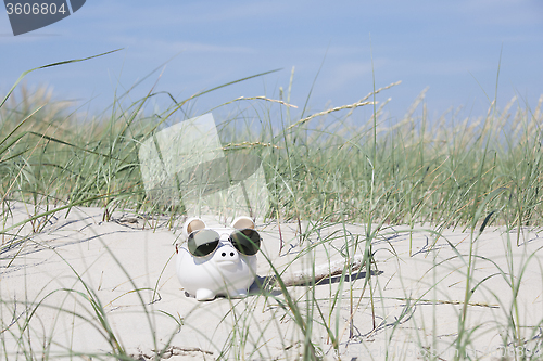 Image of Piggy bank on a holiday