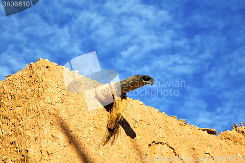 Image of africa  in histoycal maroc  old pipe