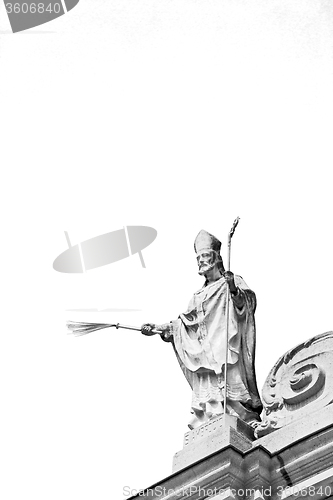 Image of marble in old historical  sky