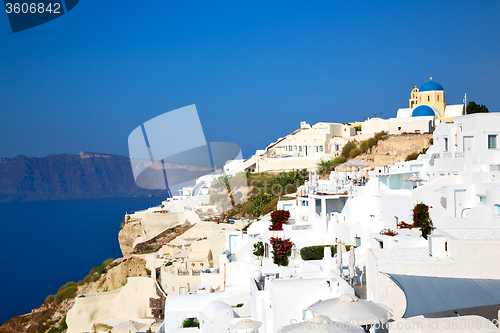 Image of greece in santorini  