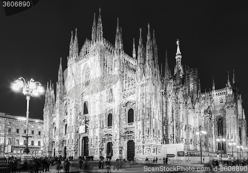 Image of Milan Cathedral, Duomo di Milano, Italy.