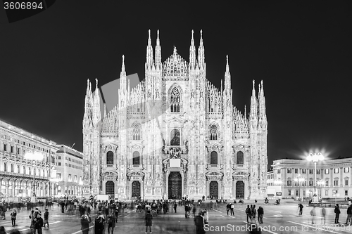 Image of Milan Cathedral, Duomo di Milano, Italy.