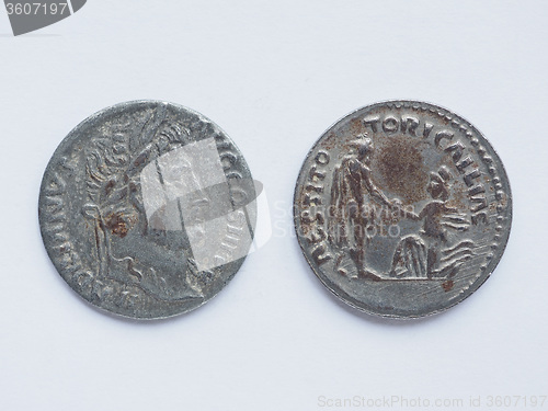 Image of Old Roman coin