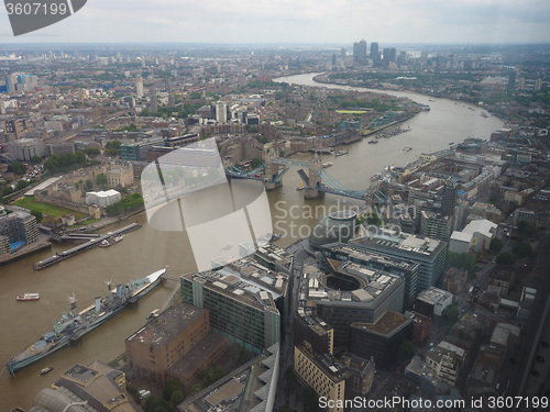 Image of Aerial view of London