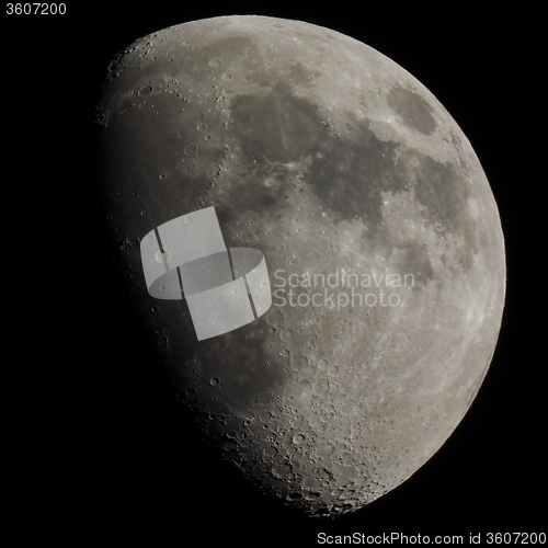 Image of Gibbous moon