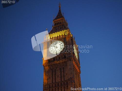 Image of Big Ben in London