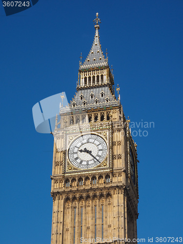 Image of Big Ben in London