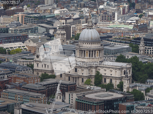 Image of Aerial view of London