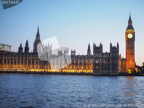 Image of Houses of Parliament in London