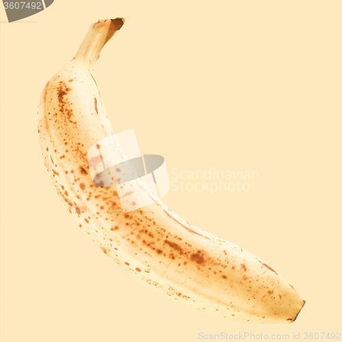 Image of Retro looking Banana fruit
