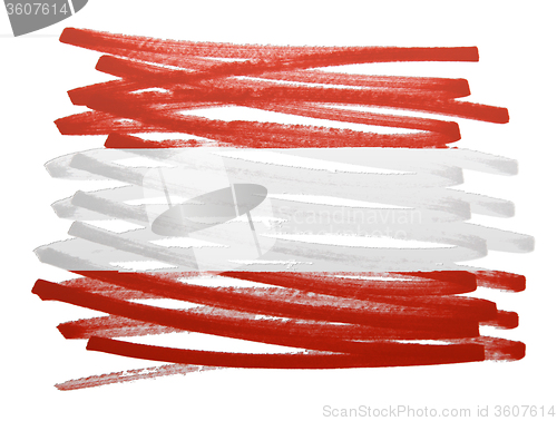 Image of Flag illustration - Austria