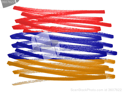 Image of Flag illustration - Armenia