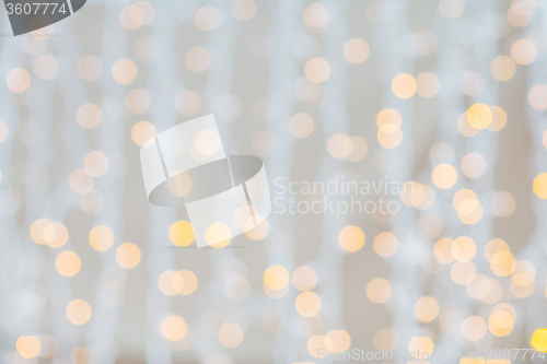 Image of blurred glden lights background