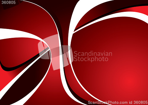 Image of red hot backdrop
