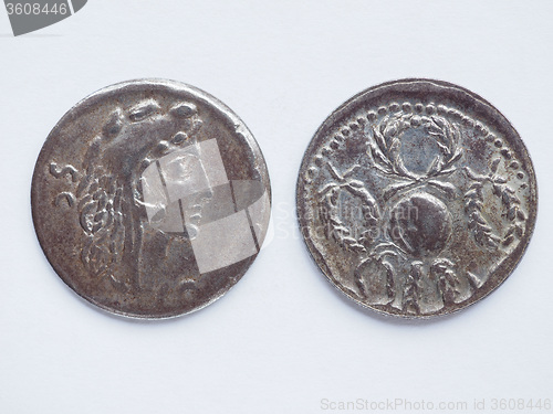 Image of Old Roman coin