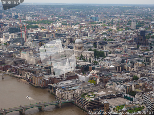 Image of Aerial view of London