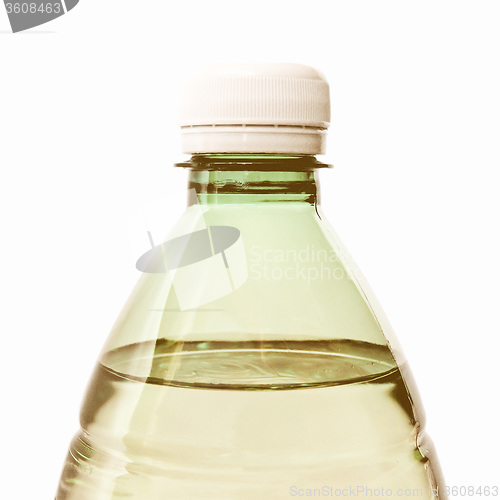 Image of Retro looking Bottle of water
