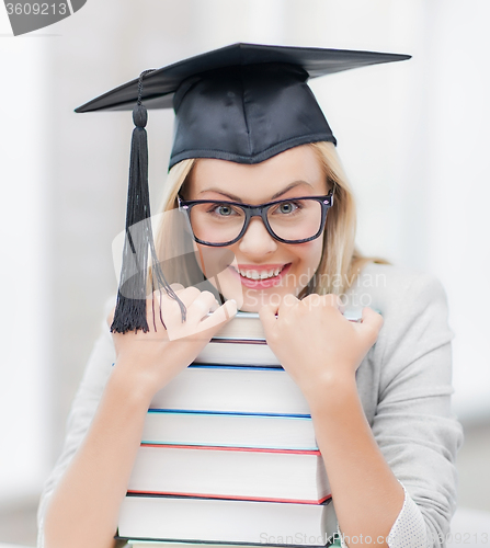 Image of student in graduation cap